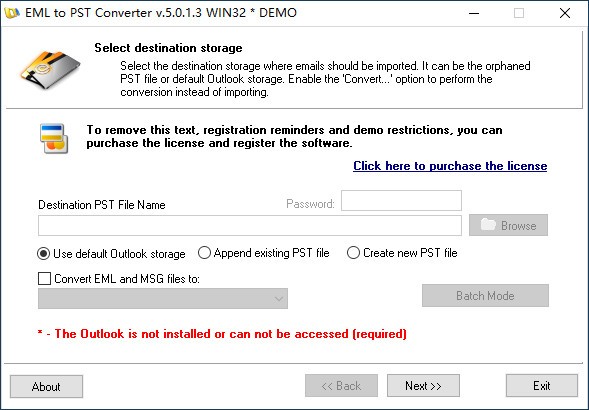 EML to PST Converter(EML到PST转换器)