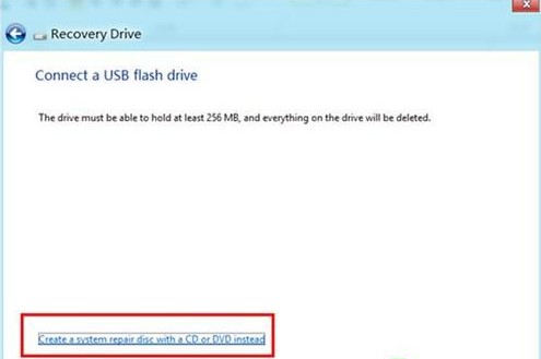 win8如何创建系统修复光盘？