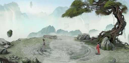 鬼谷八荒红色比基尼粉发少女立绘MOD