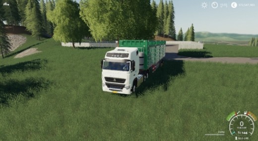 模拟农场19中国重汽T7H 6x4 666MOD