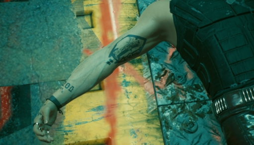 赛博朋克2077Silverhand不再有腋毛MOD
