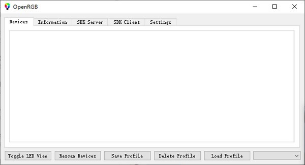 OpenRGB(RGB设备灯光调节)