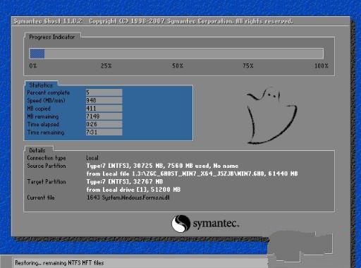 雨林木风win7硬盘安装教程(4)