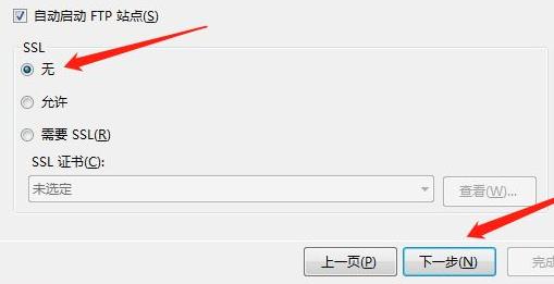 win7ftp服务器搭建方法(7)