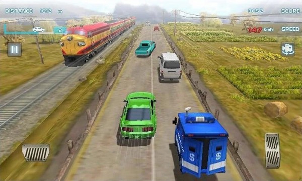 公路增压跑车竞速