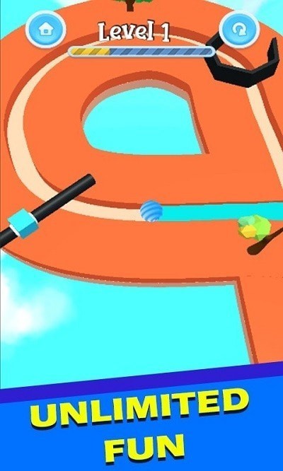 Line Ball Color 3D