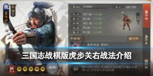 《三国志战棋版》虎步关右战法 虎步关右战法怎么样