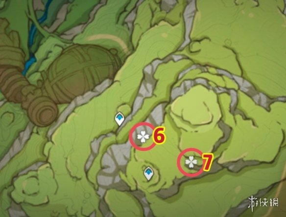 《原神》劫波莲收集路线 劫波莲采集路线图