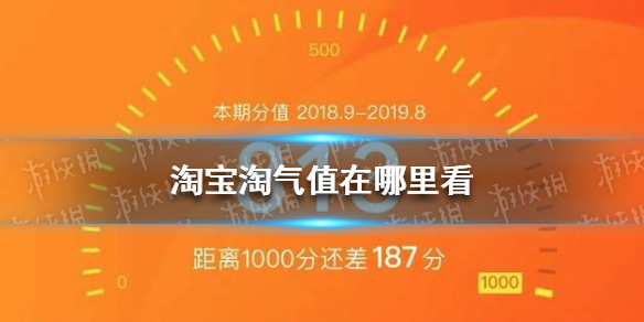 淘宝淘气值在哪里看 淘气值查看方法2021