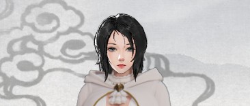 鬼谷八荒纯白斗篷衣小姐姐立绘MOD