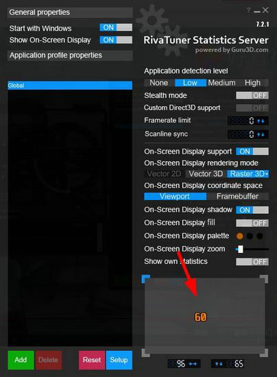 微星小飞机怎么显示帧数2022 微星小飞机显示帧数最新技巧