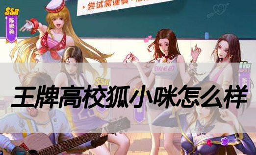 王牌高校狐小咪怎么样