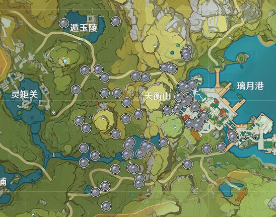 原神琉璃百合在哪里