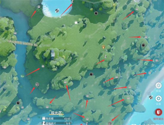 尘白禁区石板位置在哪 尘白禁区观光区石板碎片位置大全分享