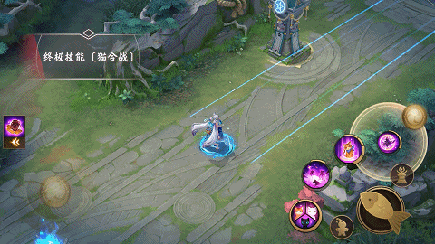 《决战平安京》猫掌柜皮肤水色波子怎么样 猫掌柜泳装皮肤技能特效展示