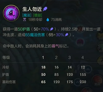 《英雄联盟手游》熬夜波比技能数据详情介绍 愁云使者薇古丝技能数据