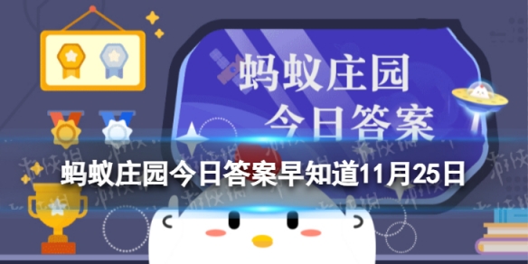 书香门第的书香指什么 蚂蚁庄园书香门第11月25日答案最新