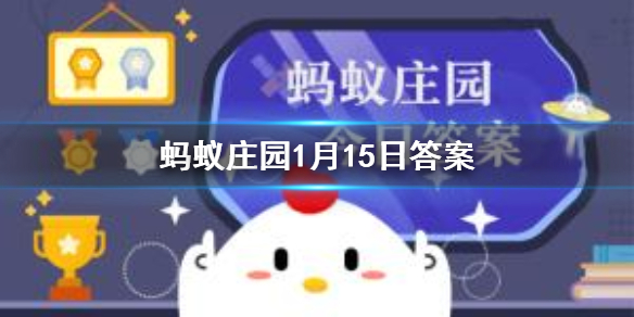 蚂蚁庄园不撞南墙不回头指的是什么墙 蚂蚁庄园今日答案1月15日