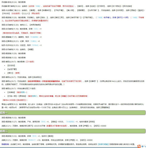 烟雨江湖金钱豹任务全部攻略 烟雨江湖金钱豹任务完美结局