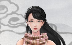 鬼谷八荒围巾少女立绘MOD