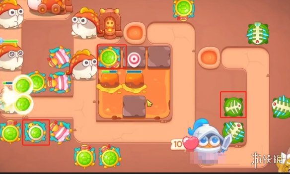 《保卫萝卜4》饿龙传说第42关攻略 饿龙传说第四十二关怎么过