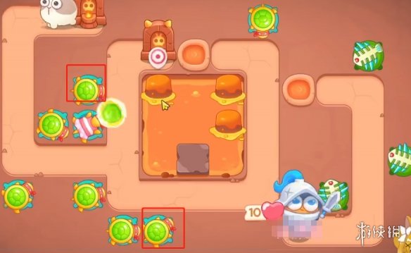 《保卫萝卜4》饿龙传说第42关攻略 饿龙传说第四十二关怎么过