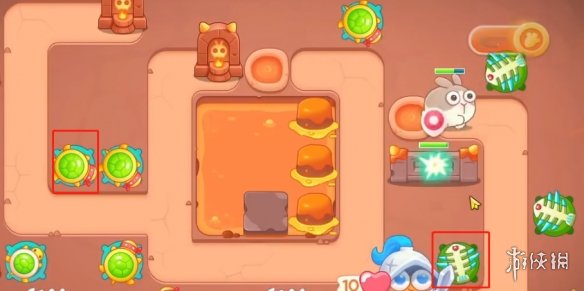 《保卫萝卜4》饿龙传说第42关攻略 饿龙传说第四十二关怎么过