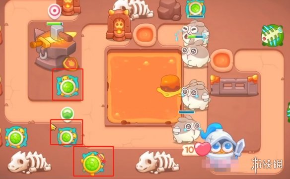 《保卫萝卜4》饿龙传说第42关攻略 饿龙传说第四十二关怎么过