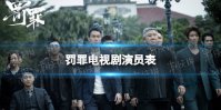 罚罪演员表介绍 罚罪电视剧演员有谁