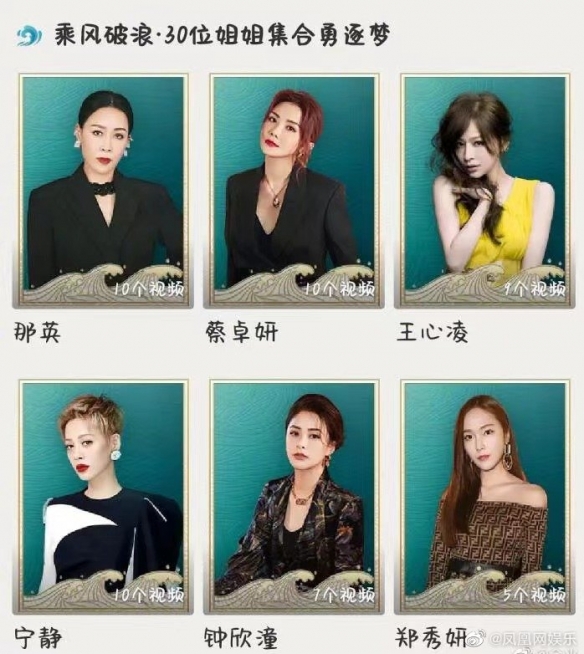 乘风破浪的姐姐3有哪些人 乘风破浪的姐姐3阵容名单公布