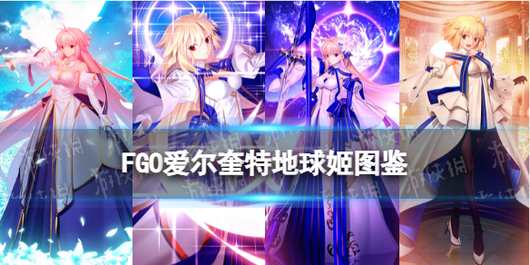 《FGO》爱尔奎特从者图鉴 7周年五星从者地球姬技能宝具立绘卡面