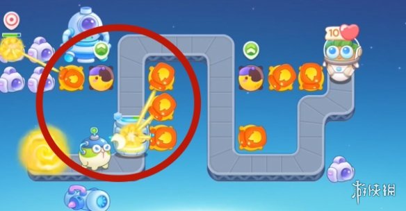 保卫萝卜4太空穿越第41关攻略