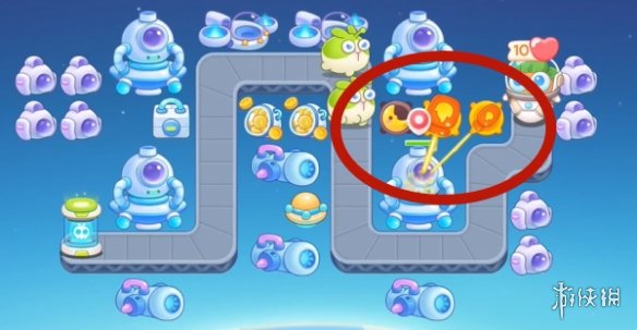 保卫萝卜4太空穿越第41关攻略