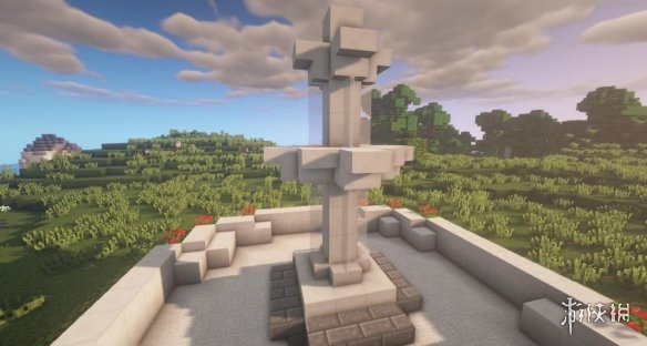 《我的世界手游》许愿池喷泉怎么做 许愿池建筑教程