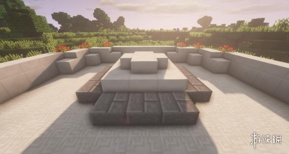 《我的世界手游》许愿池喷泉怎么做 许愿池建筑教程