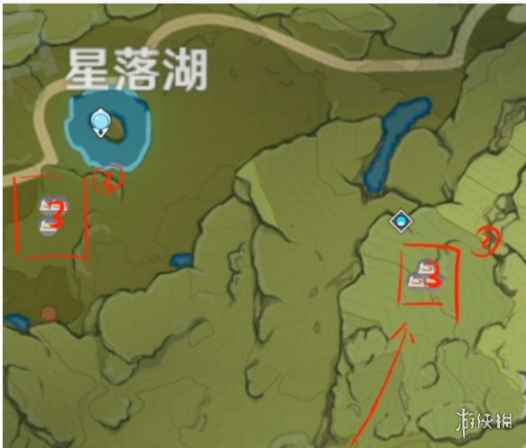 《原神手游》蒲公英在哪里 蒲公英采集线路图