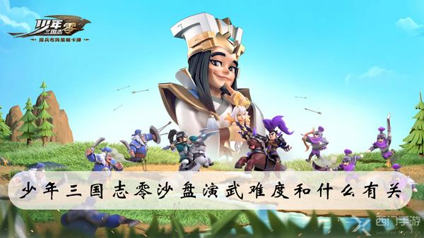 少年三国志零沙盘演武难度和什么有关