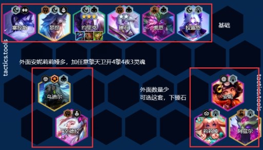 金铲铲之战s11午夜虹吸阵容怎么玩 金铲铲之战s11午夜虹吸阵容玩法攻略