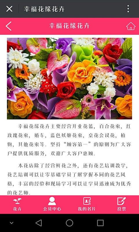 幸福花缘花卉
