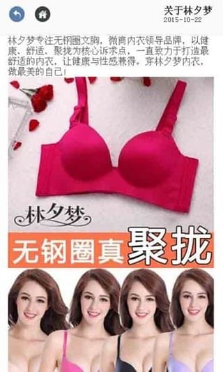 林夕梦内衣
