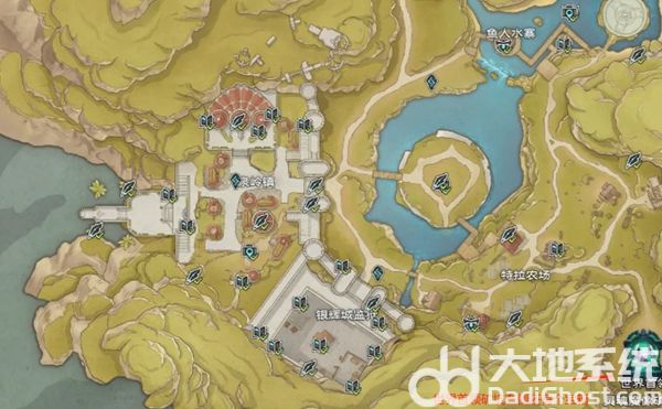 塔瑞斯世界全地图探索点位有哪些 塔瑞斯世界全地图探索点位大全