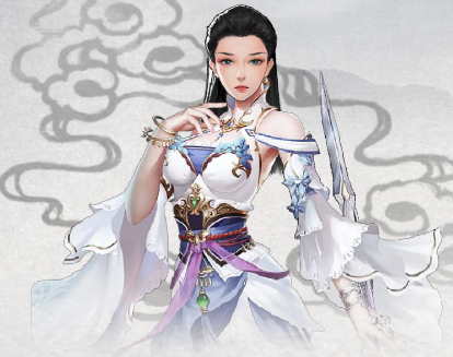 鬼谷八荒白衣清纯女剑仙服饰MOD