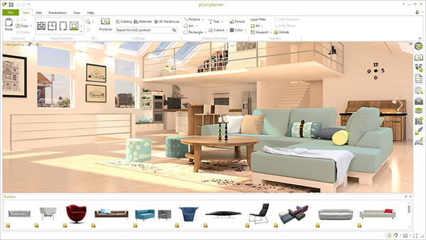 pCon.planner(3D室内设计软件)