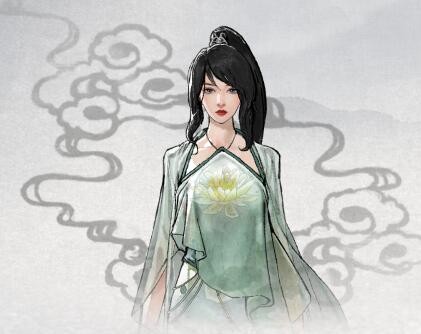 鬼谷八荒细雨蒙蒙荷花肚兜服小姐姐捏脸MOD