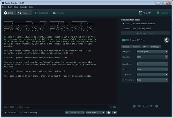 Serial Studio(数据可视化软件)