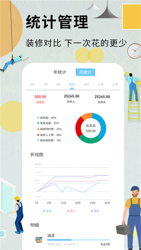 装修记账本app