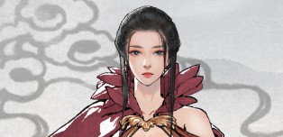 鬼谷八荒红色清凉花姬服饰MOD