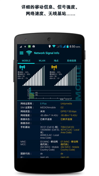 网络信号信息专业版(Network Signal Info Pro)