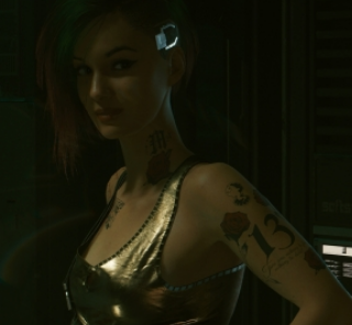赛博朋克2077Judy的黄金背心MOD