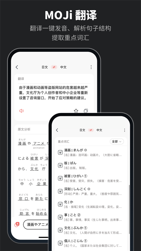 MOJi辞书app